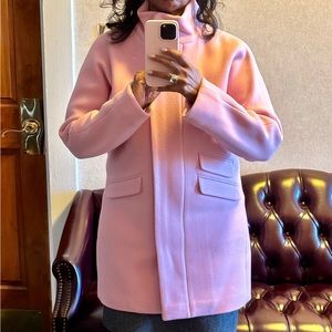 NWT- J. Crew Cocoon Coat in Italian Stadium Cloth
